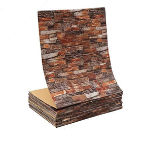 Self-Adhesive Brick Wallpaper